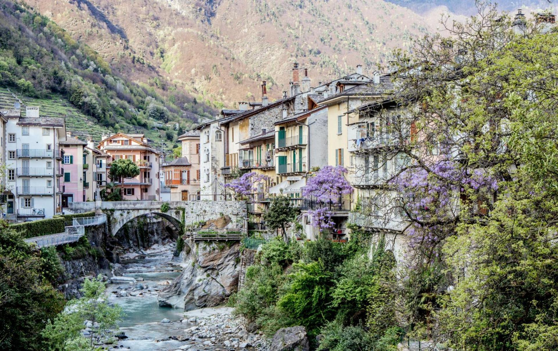San Giuan, Ad Un Passo Dal Centro Apartment Chiavenna Luaran gambar